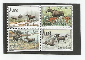 Aland 171-174 Der Elch aus Markenheftchen postfrisch - Bild 1 von 1