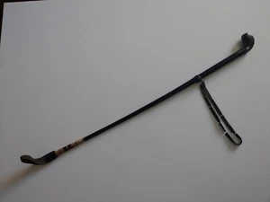 Alte Leder Reitergerte Gerte mit 925er Silber Knauf Pferdesport - Bild 1 von 19