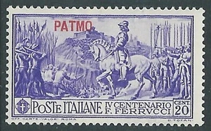 1930 EGEO PATMO FERRUCCI 20 CENT MH * - I39-5 - Picture 1 of 1