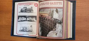 12LOT 1979-1980 NARROW GAUGE AND SHORT LINE GAZETTE IN MODEL RAILROADER BINDER - Picture 1 of 1