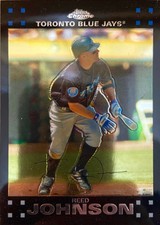 Reed Johnson Topps Chrome 2007 #102 Toronto Blue Jays