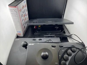 Neo Geo MAX 330 MEGA System with 2 Arcade Sticks & Mega Pack Vol 1 - TESTED!! - Picture 1 of 11