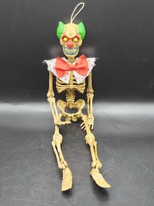 Halloween Clown Skeleton 16" Tall  - Picture 1 of 4
