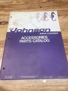 Johnson 1971 Sea-Horse Außenborder Boot Teile & Zubehör Kataloge - Bild 1 von 6