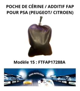 Poche de cérine / additif FAP pour PSA Peugeot Citroën - 1,70 litre (9678034080) - Bild 1 von 4