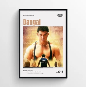 Dangal Movie Poster Print, Wall Art - Unframed - Picture 1 of 3