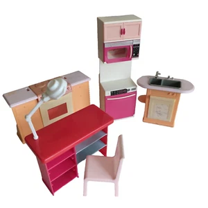 Barbie doll retro 1997 furniture kitchen toy set mixed For Spear's Repairs - Picture 1 of 21
