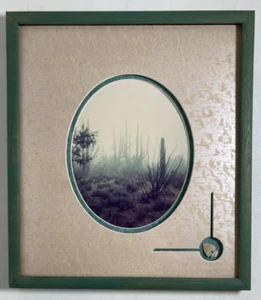 Impresión Fotográfica Original De Colección Suroeste Desierto de Saguaro Misty Morning - Imagen 1 de 10
