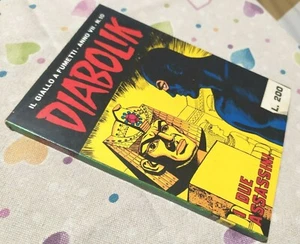 DIABOLIK ORIGINALE-ANNO VII -settimo # 10-I DUE ASSASSINI -1968-edicola - Picture 1 of 2
