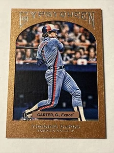 2011 Topps Gypsy Queen - Framed Paper #68 Gary Carter /999 Expos - Picture 1 of 2
