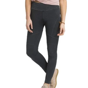 Prana Damen Becherhose Gr. Small Leggings Taschen Activewear anthrazit schwarz - Bild 1 von 14