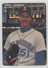 1992 Mother's Cookies Seattle Mariners Stadium Giveaway Randy Johnson #13 HOF