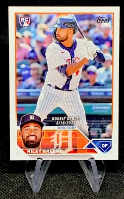 2023 Topps Update Riley Greene #US298 RC Detroit Tigers - Image 1 of 2