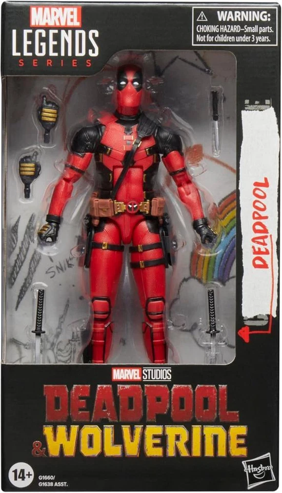 DEADPOOL & WOLVERINE: DEADPOOL Hasbro Marvel Legends - Immagine 1 di 1