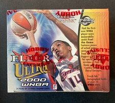2000 Fleer Ultra WNBA Basketball Factory Sealed Hobby Box - Look for Autographs
