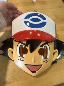 Pokémon Mask Ash Ketchum Hard Plastic Nintendo Halloween Youth Costume 2011 - Picture 1 of 8