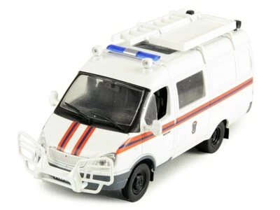 Coche soviético diecast GAZ 2705 Gazel rescate de emergencia DeAGOSTINI escala 1/43 Газель Foto 1 de 2