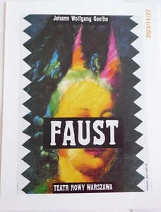 Meister des Plakats Gestalter Roman Cieslewicz, Polen 54,5 x 42 cm - Bild 1 von 2