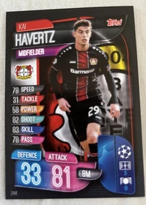 Topps Match Attax UEFA Champions League 2019/20 Trading Cards Kai Havertz - Bild 1 von 3