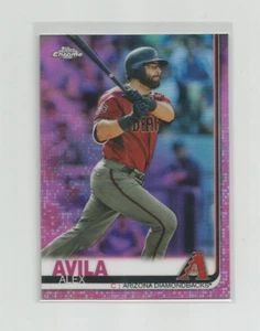 ALEX AVILA (Arizona) 2019 TOPPS CHROME BASEBALL PINK REFRACTOR CARD #34 - Picture 1 of 1