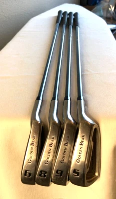 Juego de 4 hierros para damas Golden Bear AccuForce II acero tungsteno acero inoxidable diestro grafito Foto 1 de 4