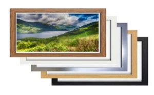 Marcos de fotos de vidrio acrílico para póster marcos panorámicos de madera varios tamaños - Imagen 1 de 6