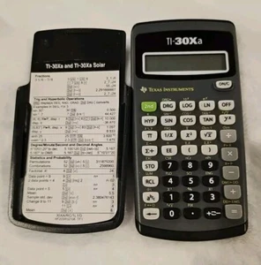 Texas Instruments TI-30XA Scientific Calculator Handheld Tested Works - Picture 1 of 4