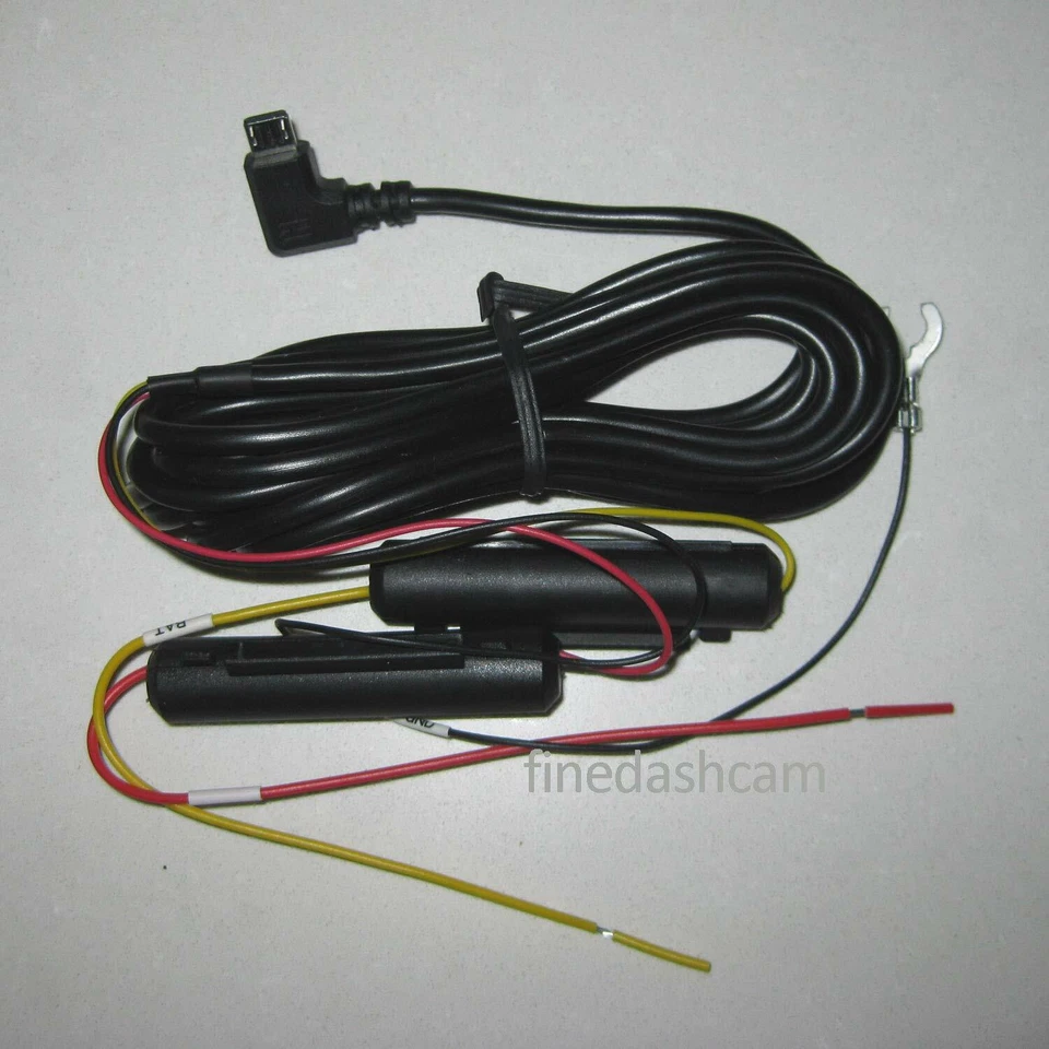 Lukas and Qvia Dash Camera Hard wire Power Cable for S - Models (Micro-USB) - Image 1 of 1