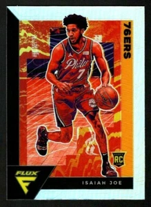 Isaiah Joe 2020-21 Panini Flux #222 Silver Prizm Rookie RC SP Philadelphia 76ers - Imagen 1 de 2