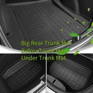 Alfombrilla duradera TPE para maletero de carga/antes de carga/después de carga para Tesla Modelo 3 - Imagen 1 de 9