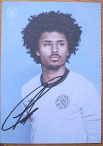 Karim Adeyemi Orig Autogramm signiert DFB Fußball BvB Dortmund  25/26 - AK - Bild 1 von 1
