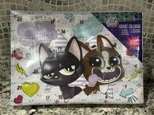 Littlest Pet Shop Advent Calendar LPS Stationary Toy Set Authentic Germany 2018 - Picture 1 of 4
