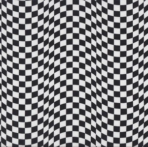NEW Black and White Checkered Flag Design Start Finish Boys Quilt Fabric 1/2 ... - Picture 1 of 1