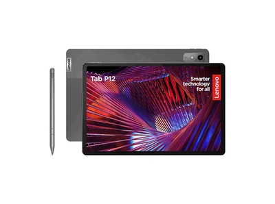 Tablet - Lenovo Tab P12, 128GB, Storm Grey, 12.7 " 3K, 8GB RAM,  - Imagen 1 de 4
