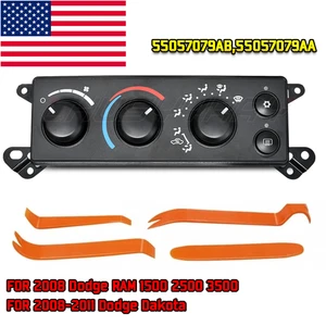 For 2006-2008 Dodge Ram Temperature A/C Heater Climate Control Module 55057079AB - Picture 1 of 9