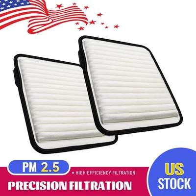 2Pcs Cabin Air Filter Set for Buick Lucerne 2006 2007-2010 2011 - Image 1 of 4