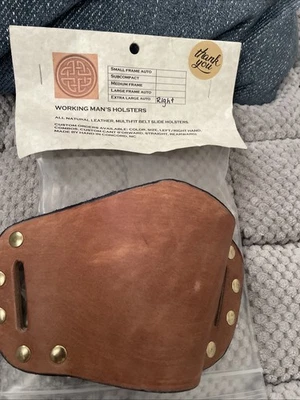 Funda de cinturón de cuero Working Mans para diestros auto extra grande, Concord, NC Foto 1 de 4