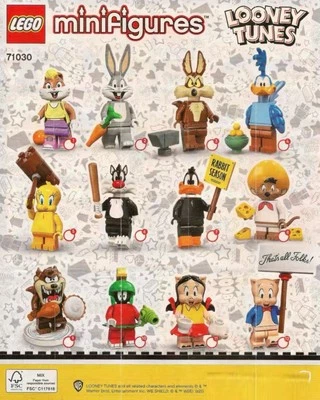 New Sealed Complete Set of 12 LEGO Looney Tunes Collectible Minifigures 71030  - Image 1 of 3