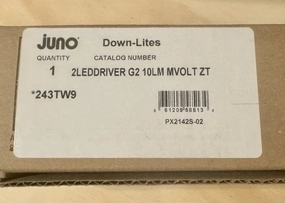 JUNO LIGHTING Juno Acuity Brands, Down-Lights, 1 pc / Box, 243TW9, 2LEDDRIVER G2 10LM MVOLT ZT