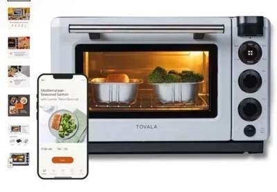 Tovala Smart Oven - WiFi Countertop Convention Oven Air Fry Toast Bake - NEW - Image 1 of 2