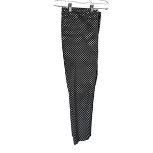 ECI New York Women's Black and White Geometric Print Pants Size 14 - Picture 1 of 4