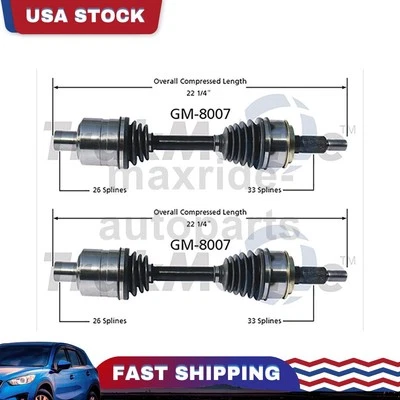 Front Passenger Driver Side CV Axle Joint Fits 2000 2001 2002 Chevrolet Astro - Image 1 of 2