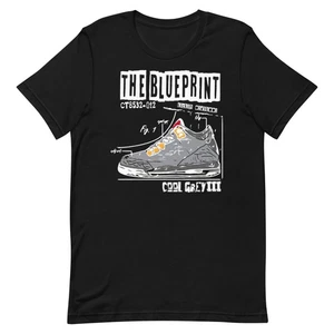 Shirt passend zu Jordan Retro 3 Cool Grey - Sneaker Drip Graphic Tee - Bild 1 von 21