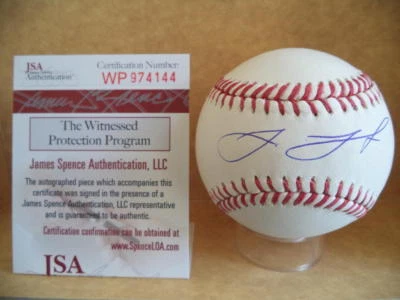 JAKE LAMB ARIZONA DIAMONDBACKS SIGNED AUTOGRAPHED M.L. BASEBALL JSA WP974144 - Image 1 of 3