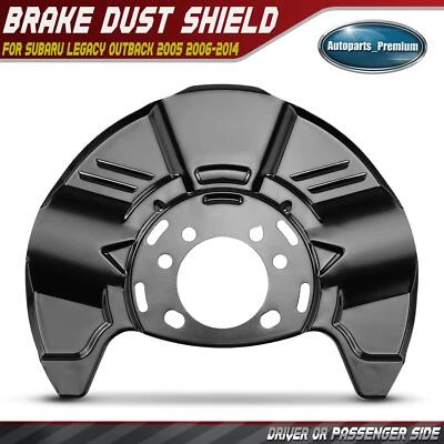 Protector antipolvo de freno para conductor o pasajero para Subaru Legacy Outback 2005 2006-2014 Foto 1 de 4
