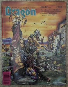 Vintage DRAGON Magazine Issue #127 November 1987 Volume XII Number 6 TSR D&D - Picture 1 of 4