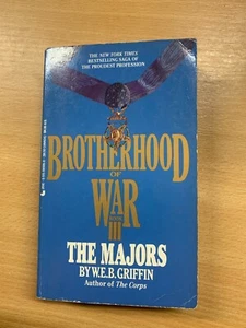 1983 W.E.B GRIFFIN "THE MAJORS" BROTHERHOOD OF WAR BOOK III USA PB BOOK (P3) - Picture 1 of 9