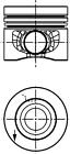 Fits Kolbenschmidt 40558600 Piston Audi A4 2.0 Tdi 07-/81.01/Std  Uk Stock