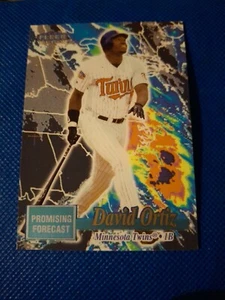 1998 DAVID ORTIZ FLEER TRADITION PROMISING FORECAST CARD #15PF TWINS RED SOX - Picture 1 of 2