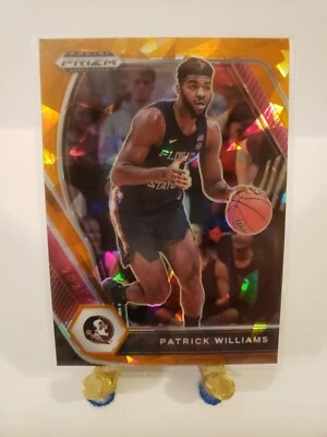 2021 Panini Prizm D/P Patrick Williams Orange Cracked Ice Prizm, Card 47 - Image 1 of 2